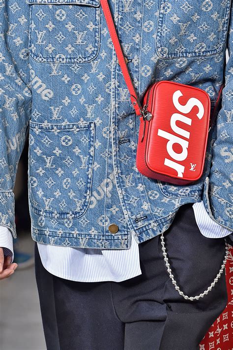 supreme lv small shoulder bag|real supreme shoulder bag.